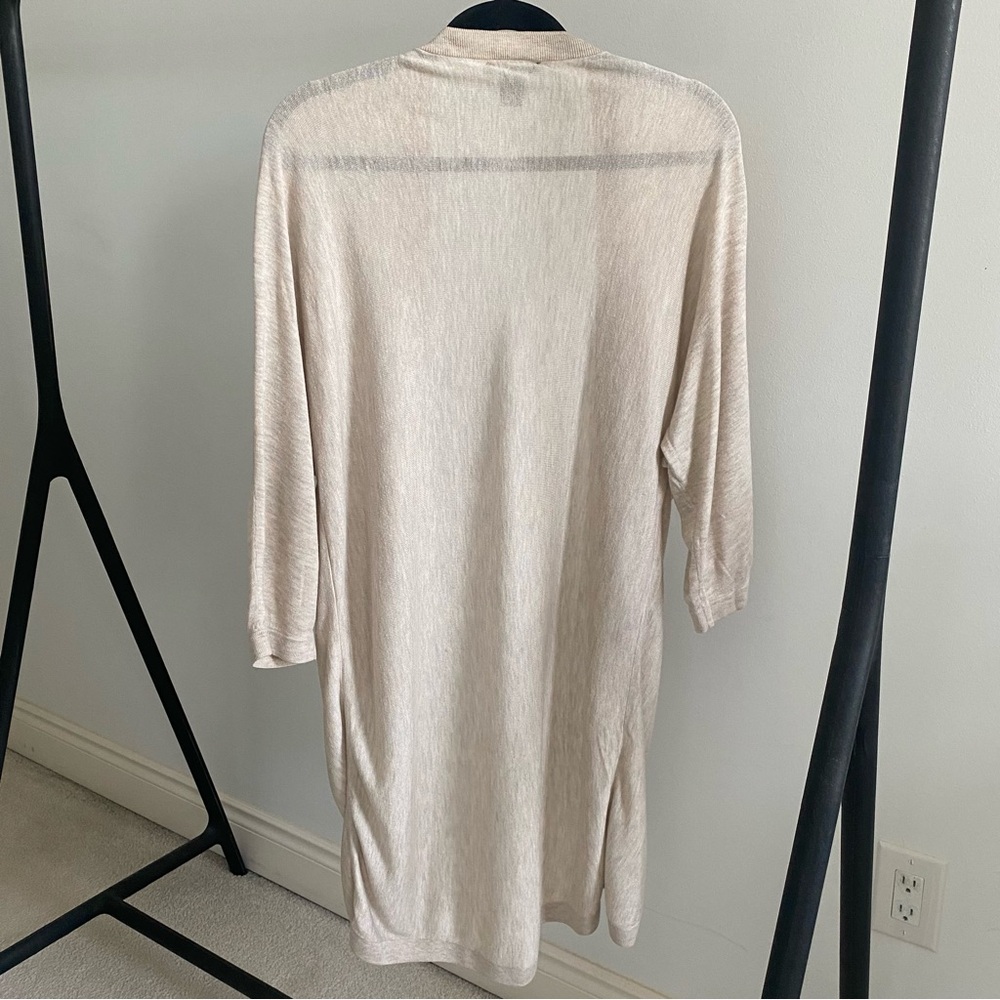 Open Front Long Cardigan - Picture 2 of 2